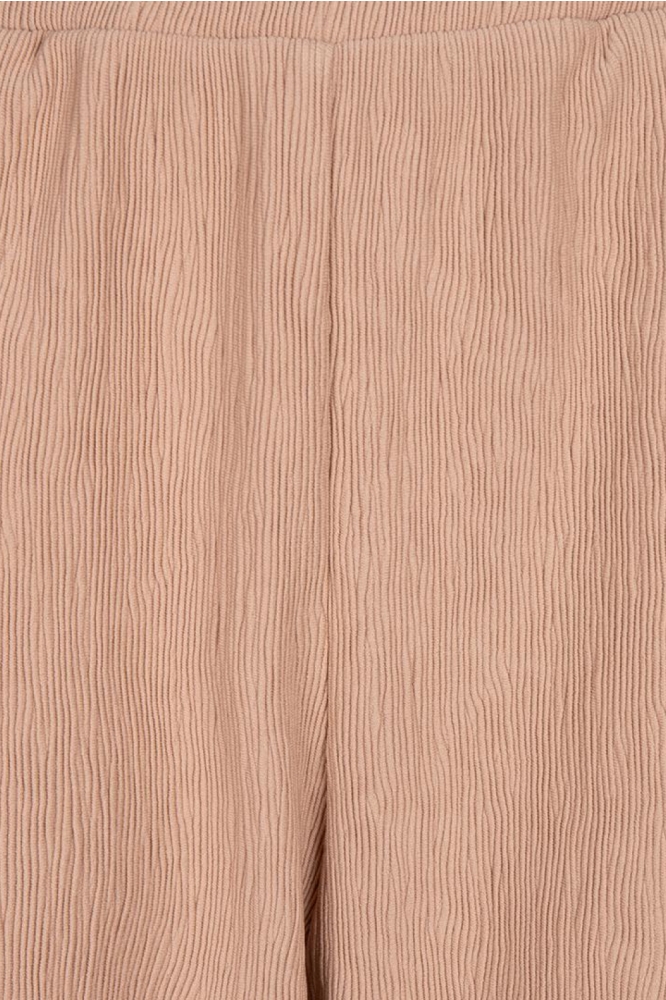 TROUSERS FANCY CRINKLE SP25 30017 183 Dark Sand
